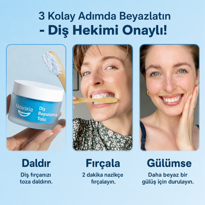 NOVIXIA™ Diş Beyazlatma Tozu